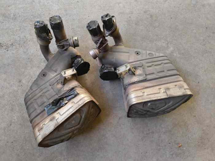 Porsche 997.2 GT3 silencieux échappement 2