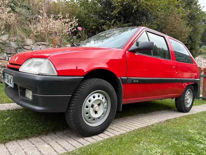 Citroën AX 4x4 série limité piste rouge 400 exemplaires 0