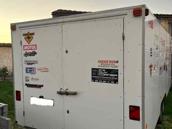 Remorque fermé TRIGANO 2