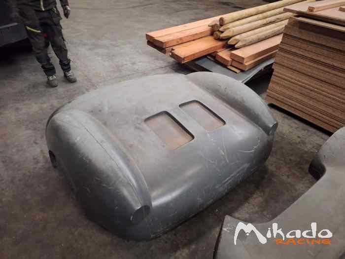 Coque carrosserie Porsche 550 Spyder (réplique) 3