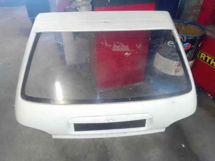 Hayon de Saxo F2000 avec vitre plexiglas 0