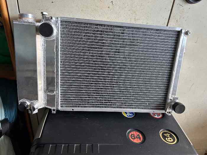 Radiateur alu gros volume BMW 1