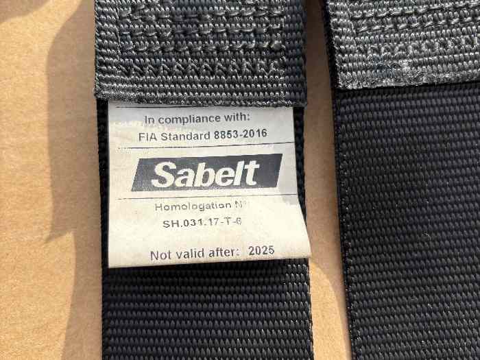 Harnais sabelt Renault sport plus homologué 1