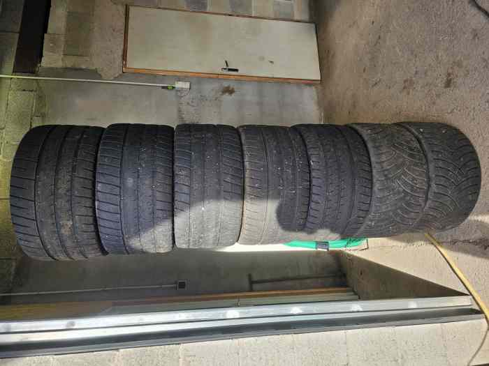 Pneus Porsche Rallye, essais, circuit