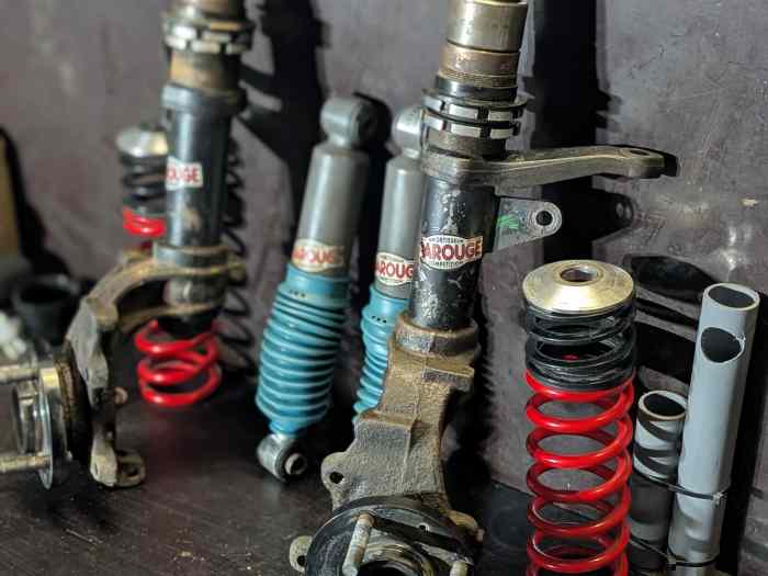 Amortisseurs Terre 106/Saxo viarouge 200km 1