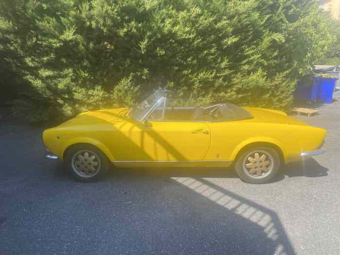 MAGNIFIQUE SPIDER FIAT 124 PININ FARINA