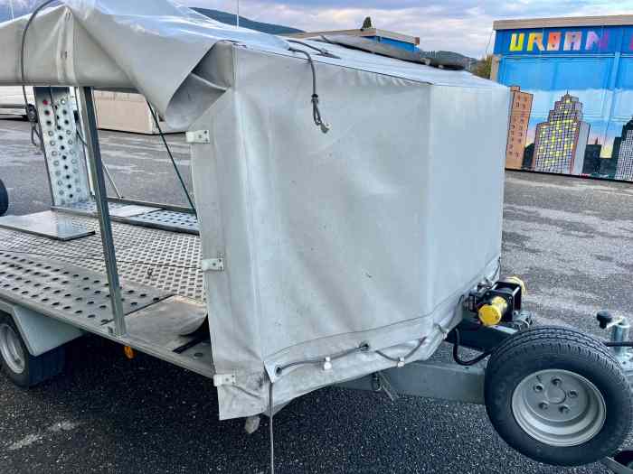Carrello Novatecno 2 assi 2000kg 1