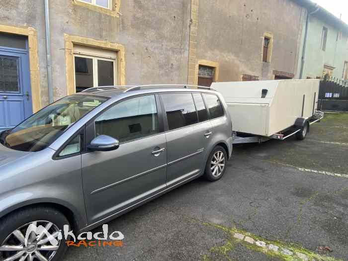 Remorque fermée pour Monoplace ou Proto 1