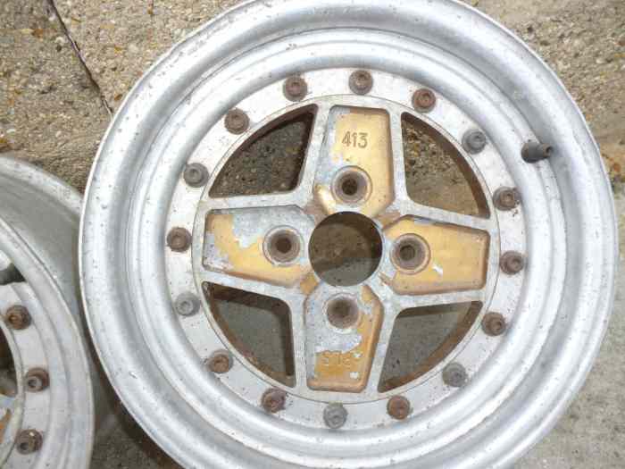 Jantes Simca Rallye 2 ou CG 1