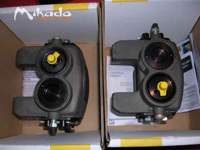 Etriers AP racing et plaquettes homologués VHC 2