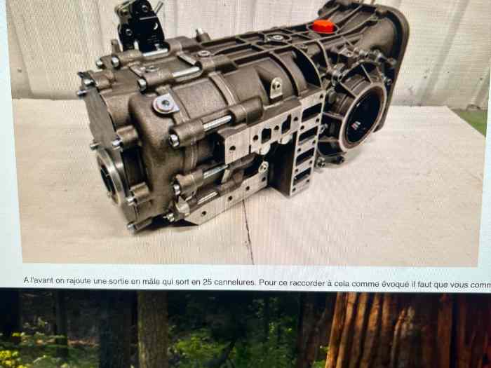 Boîte de vitesse 3mo
