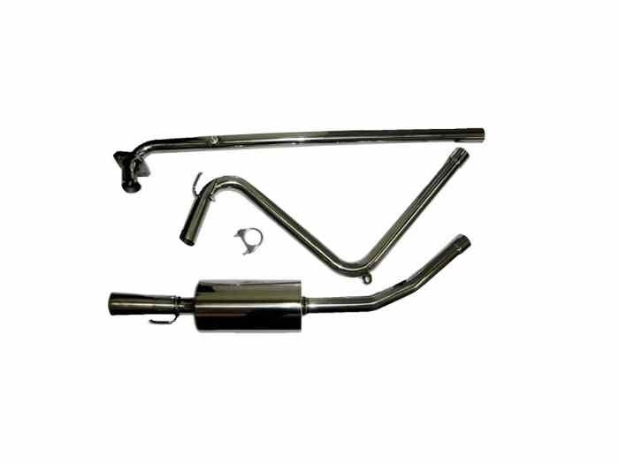 Ligne échappement inox GrN Renault R5 GT Turbo Type Cup