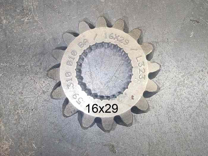 Pignons boite 6 BE Sman crabots 4