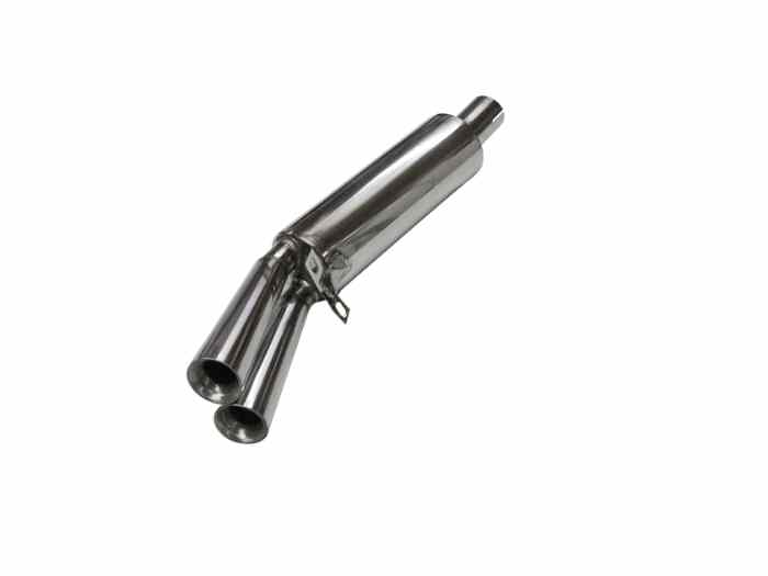 Silencieux inox Renault R5 Alpine Turbo sortie conique