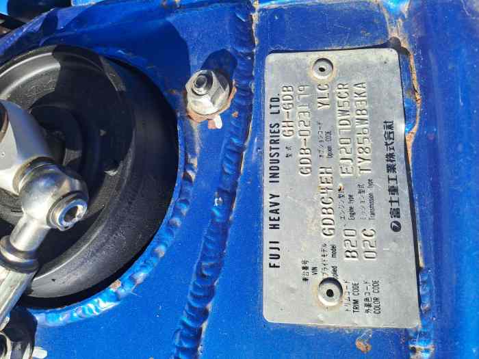 échange ou vends subaru caisse usine prodrive – photo 2 sur 5