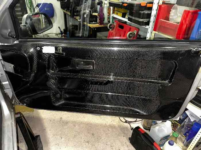 Panneau carbone clio 1 16s Williams