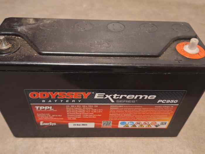Batterie odyssey PC950 extrem30