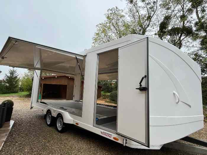 Remorque porte voiture fermée VERENE SRT 580 GT XL 1