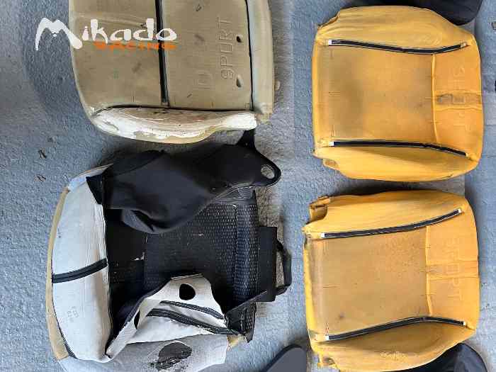 Sièges Clio 3 RS complets à refaire 3