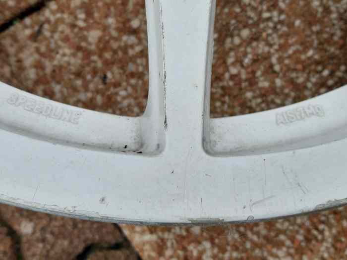 1 Jante Speedline Turini blanche type 2120 208 R2 6,5Jx16 ET25 (4x108) 3