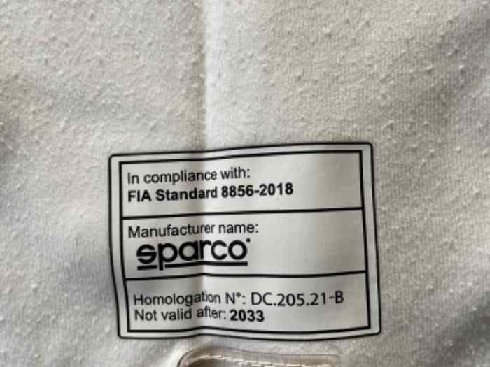 T-shirt ignifuge SPARCO homologué 1