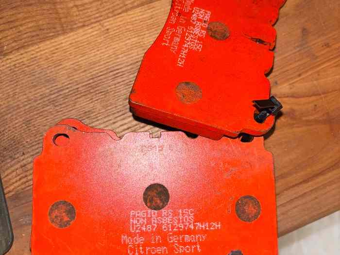 Plaquette de frein C2 r2 Max 0