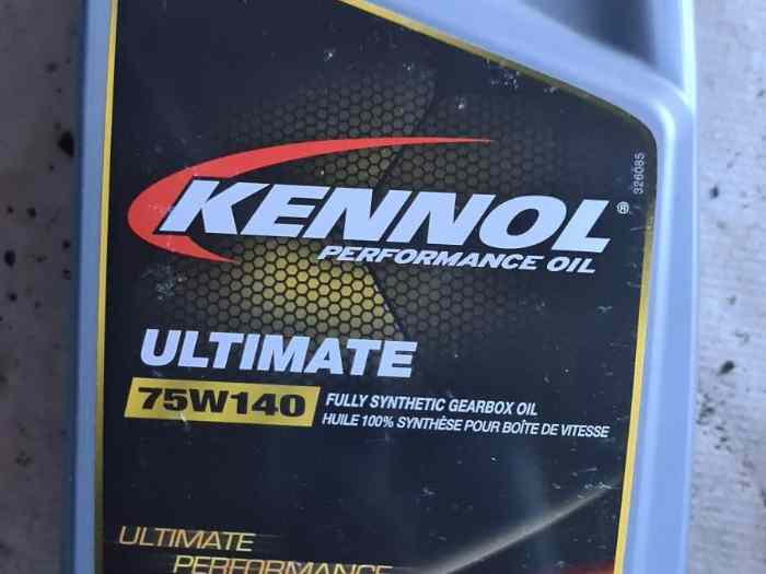 Huile boîte Kennol 75W140 0