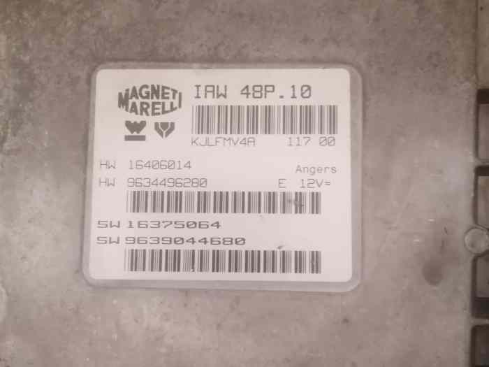 calculateur moteur 206 S16 1