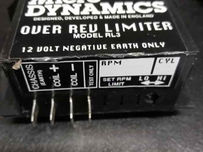 Limiteur de régime moteur max auto maxi 8000trs