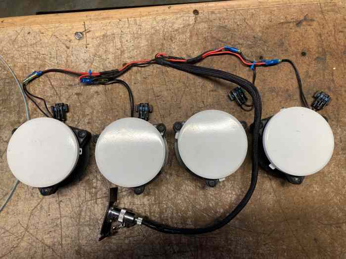 4 PHARES de pointe LONGUE PORTEE IPF 985 SUPER RALLYE 3