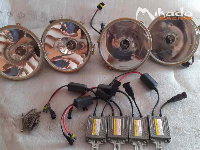 4 optiques PIAA diamètre 200