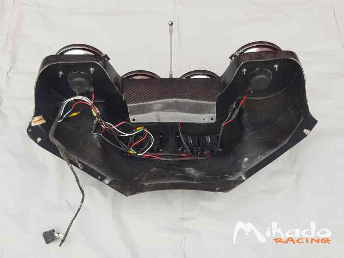 GRILLE CARBONE MITSUBISHI EVO 8 - 9 3