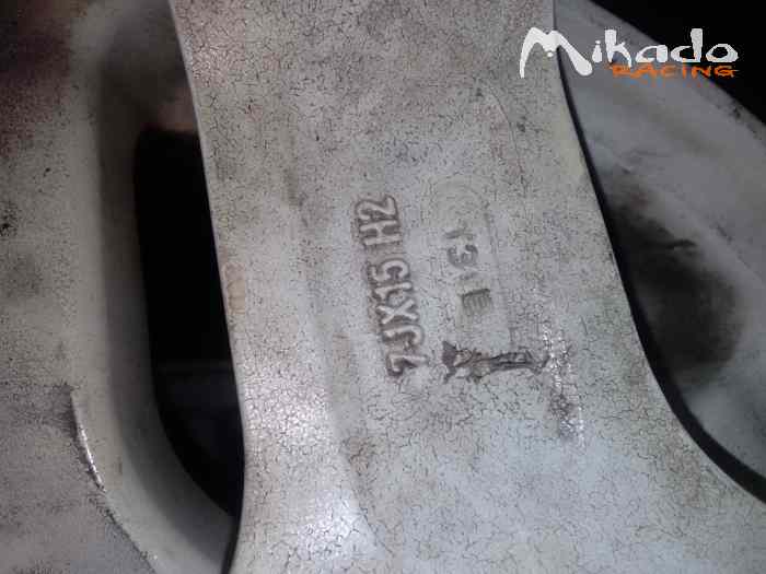 Vends 4 jantes Speedline 15 pouces 4x100 2