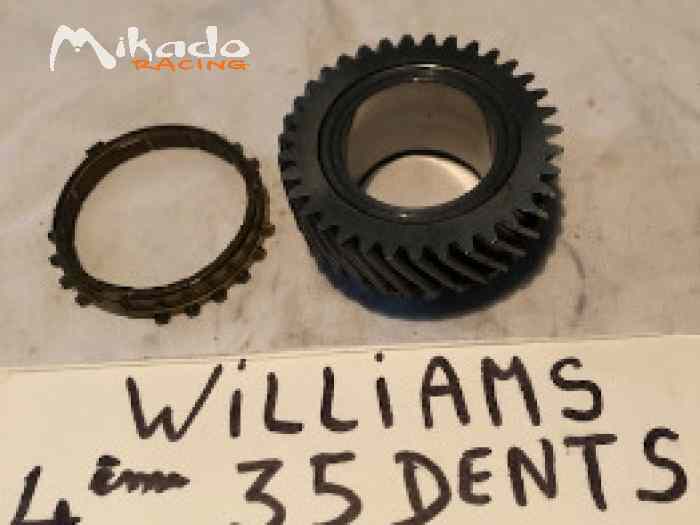 Pignons clio Willams et clio 16 S 4