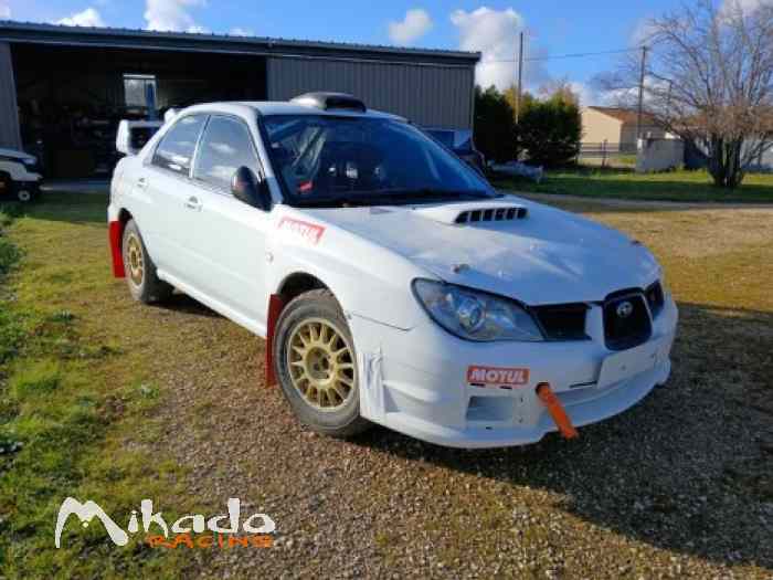Subaru WRX STI N12 A8 préparée terre et goudron 1