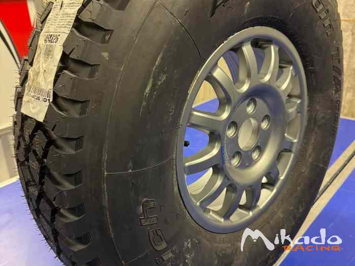 Ensembles Rallye-Raid BFGoodrich KDR3 + Jantes BRAID – Neufs (x11) 0