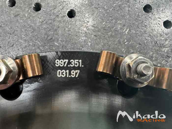 Paire de disques de freins ceramique neufs Porsche 997 1