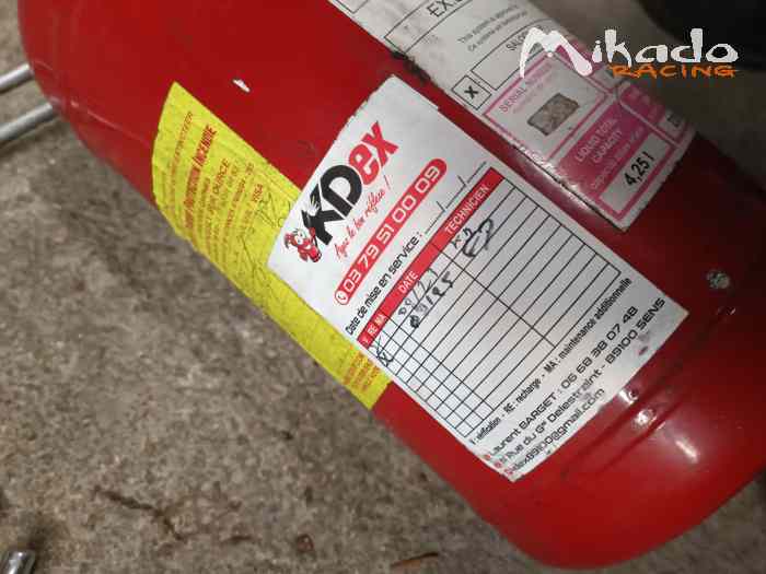 Extincteurs automatique et manuel 3