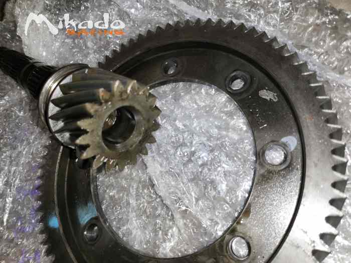 Couple conique 17x77 pour boite BE4 1