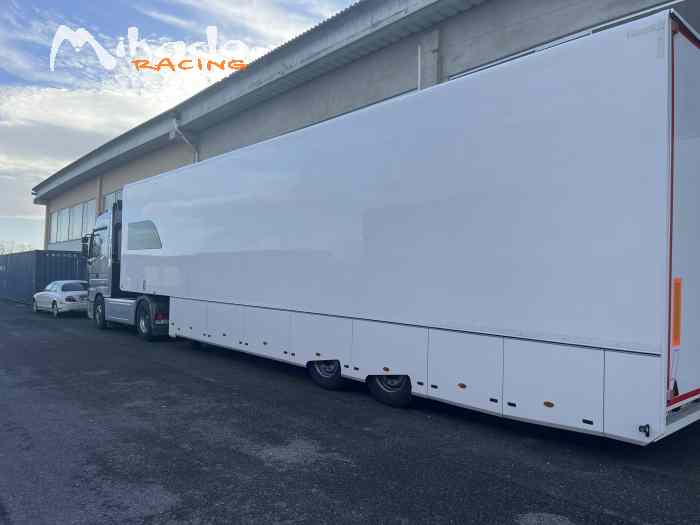 Semirimorchio Racing ASTACAR Z1 2021 4 Voitures plus Living 5