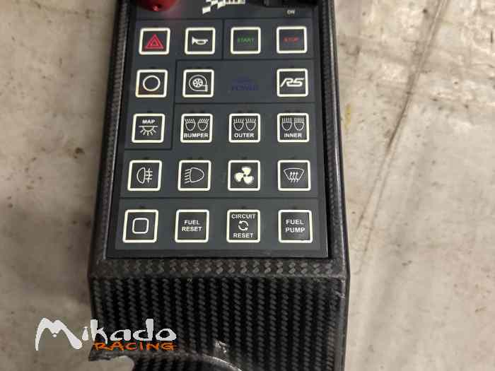 Console centrale Power Box Fiesta R5 Mk1