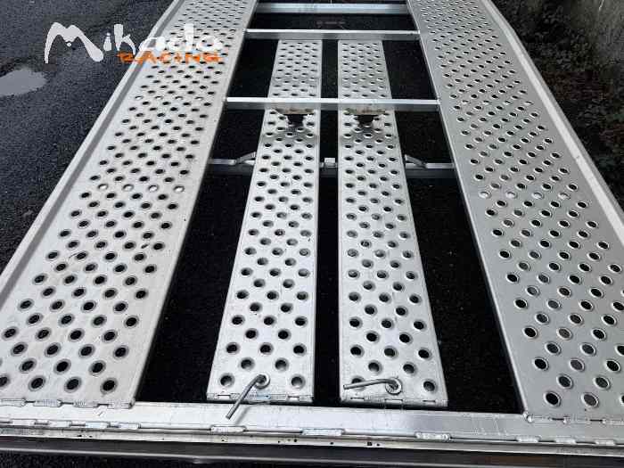 Remorque Porte Double Full Aluminium 670kg TBE 1