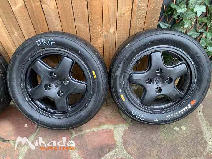 4 pneus hankook w51 sur jante xsi 1