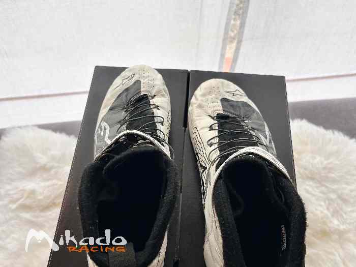 BOTTINES ALPINESTARS TECH1 Z V3 FIA BLANCHE 4