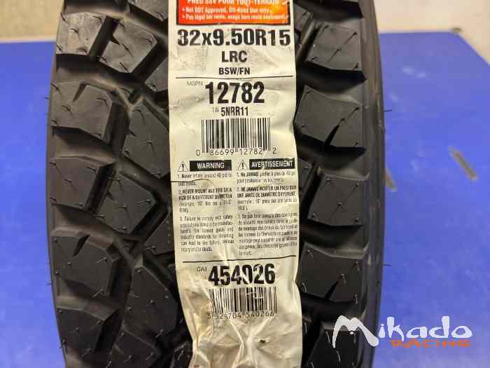 Ensembles Rallye-Raid BFGoodrich KDR3 + Jantes BRAID – Neufs (x11) 1