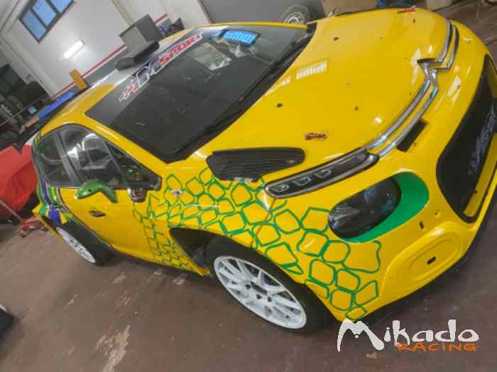 Citroen C3 Rally2 very beautiful
