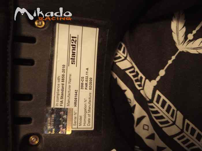 Ensemble sous vêtements casque Hans neuf 2