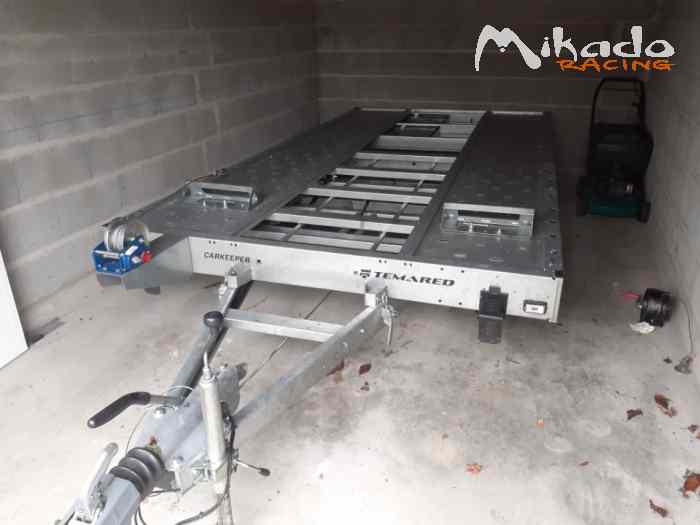 PLATEAU DOUBLE ESSIEUX ETAT NEUF 0