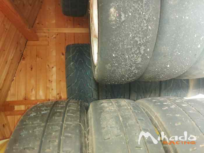 Vends roues pour 106 XSI jantes alu toles 2