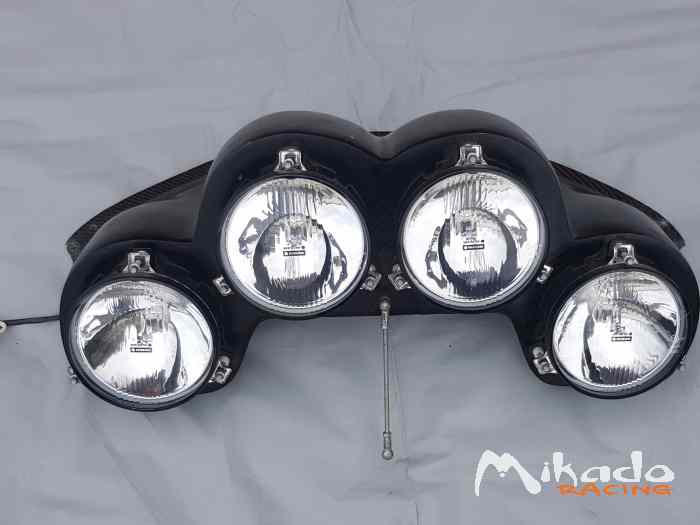 GRILLE CARBONE MITSUBISHI EVO 8 - 9 0